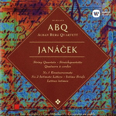 야나첵: 현악 사중주 1, 2번 (Janacek: String Quartets Nos.1, 2) (UHQCD)(일본반) - Alban Berg Quartett