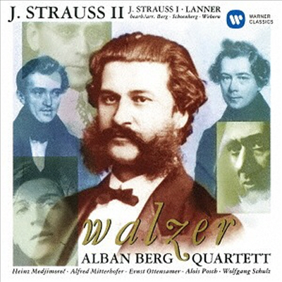 J. 슈트라우스, 라너: 왈츠 작품집 (J.Strauss &amp; Lanner: Waltz Works) (UHQCD)(일본반) - Alban Berg Quartett