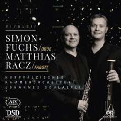 비발디: 오보에 협주곡 &amp; 바순 협주곡 (Vivaldi: Oboe Concertos &amp; Bassoon Concertos) (SACD Hybrid) - Simon Fuchs