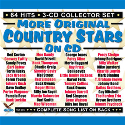Various Artists - More Original Country Stars On CD (3CD)