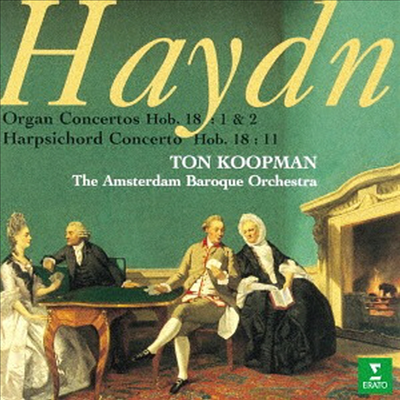 하이든: 오르간 협주곡, 하프시코드 협주곡 (Haydn: Keyborad Concertos) (일본반)(CD) - Ton Koopman