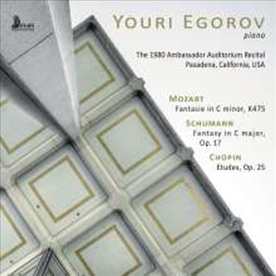 유리 에고로프 - 1980년 앰버서더 오디토리움 리사이틀 (Youri Egorov - The 1980 Ambassador Auditorium Recital)(CD) - Youri Egorov