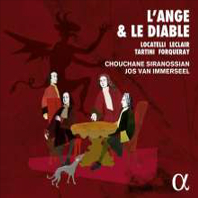 천사와 악마 - 바이올린과 하프시코드를 위한 작품집 (L’Ange et le Diable - Works for Violin and Harpsichord)(CD) - Chouchane Siranossian