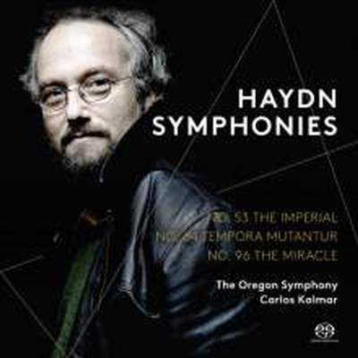 하이든: 교향곡 53, 64 & 96번 (Haydn: Symphonies Nos.53, 64 & 96) (SACD Hybrid) - Carlos Kalmar