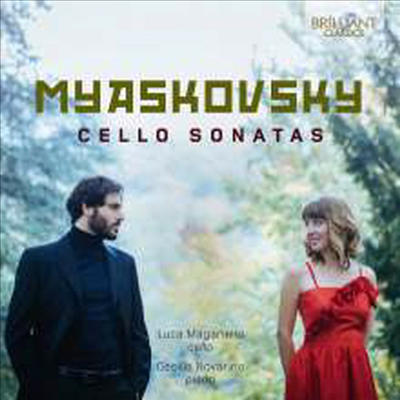 미야스코프스키: 첼로 소나타 1 &amp; 2번 (Myaskovsky: Cello Sonatas Nos.1 &amp; 2)(CD) - Luca Magariello