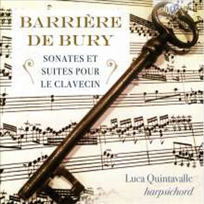장 바리에르: 하프시코드 작품집 (Jean Barriere: Works for Harpsichord) (2CD) - Luca Quintavalle