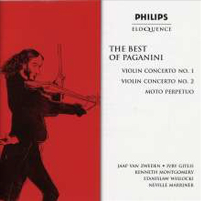 파가니니: 바이올린 협주곡 1 &amp; 2번 (Paganini: Violin Concertos Nos.1 &amp; 2)(CD) - Jaap van Zweden