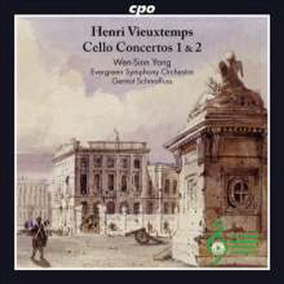 비외탕: 첼로 협주곡 1 & 2번 (Vieuxtemps: Cello Concertos Nos.1 & 2)(CD) - Wen-Sinn Yang