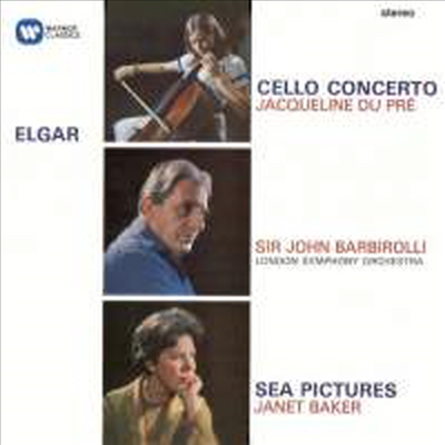 엘가: 첼로 협주곡 &amp; 바다 풍경 (Elgar: Cello Concerto &amp; Sea Pictures) (180g)(LP) - John Barbirolli
