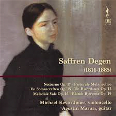 데겐: 첼로와 기타를 위한 작품집 (Degen: Works for Cello and Guitar)(CD) - Michael Kevin Jones