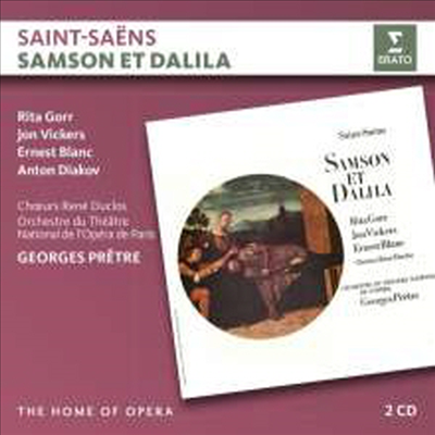 생상스: 오페라 &#39;삼손과 데릴라&#39; (Saint-Saens: Opera &#39;Samson et Dalila&#39;) (2CD) - Georges Pretre