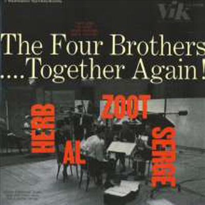 Herbie Steward/Al Cohn/Zoot Sims/Serge Chaloff - Four Brothers: Together Again! - Live 1957 (Remastered)(CD)