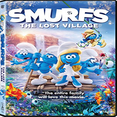 Smurfs: The Lost Village (스머프: 비밀의 숲)(지역코드1)(한글무자막)(DVD)