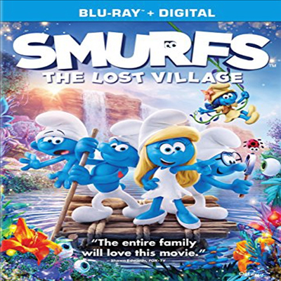 Smurfs: The Lost Village (스머프: 비밀의 숲)(한글무자막)(Blu-ray)