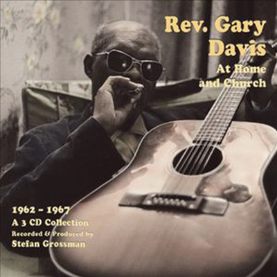 Rev. Gary Davis - Rev Gary Davis At Home &amp; Church (1962-1967) (3CD)
