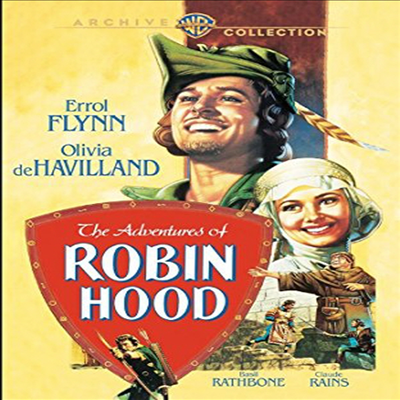 Adventures Of Robin Hood (1938) (로빈 훗의 모험) (한글무자막)(DVD)(DVD-R)
