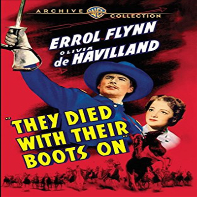 They Died With Their Boots On (1941) (장렬 제7기병대) (한글무자막)(DVD)(DVD-R)