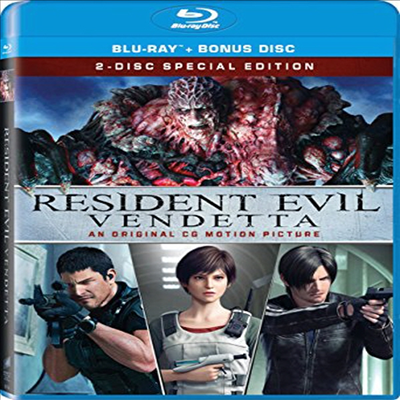 Resident Evil: Vendetta (바이오해저드: 벤데타) (Blu-ray)