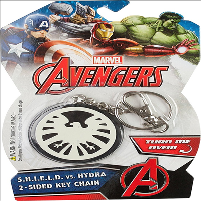 Nj Croce - (엔제이크로체)Avengers Assemble- Logo 3 Inch Key Chain