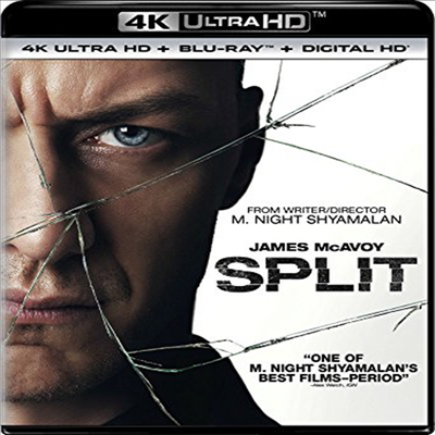 Split (23 아이덴티티) (2016) (한글무자막)(4K Ultra HD + Blu-ray + Digital HD)