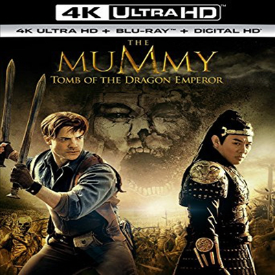 The Mummy: Tomb Of The Dragon Emperor (미이라 3: 황제의 무덤) (2008) (한글무자막)(4K Ultra HD + Blu-ray + Digital HD)