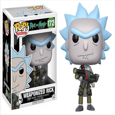 Funko - (펀코)Funko Pop! Animation: Rick &amp; Morty - Weaponized Ri (릭 앤 모티)