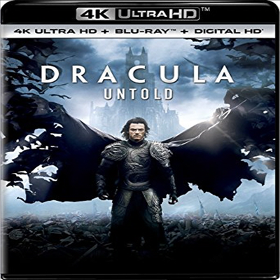 Dracula Untold (드라큘라: 전설의 시작) (2014) (한글무자막)(4K Ultra HD + Blu-ray + Digital HD)