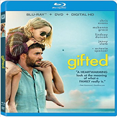 Gifted (기프티드)(한글무자막)(Blu-ray+DVD)