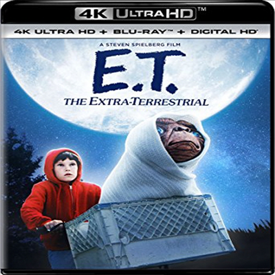 E.T. The Extra-Terrestrial (이티) (1982) (한글무자막)(4K Ultra HD + Blu-ray + Digital HD)