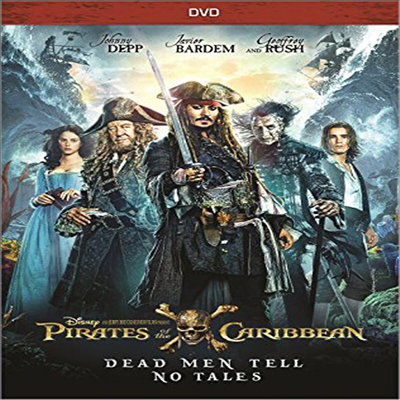 Pirates Of The Caribbean: Dead Men Tell No Tales (캐리비안의 해적: 죽은 자는 말이 없다) (2017)(지역코드1)(한글무자막)(DVD)