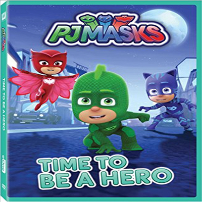 Pj Masks: Time To Be A Hero (파자마삼총사)(지역코드1)(한글무자막)(DVD)