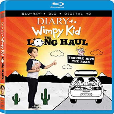 Diary Of A Wimpy Kid: The Long Haul (다이어리 오브 어 윔피 키드)(한글무자막)(Blu-ray+DVD)
