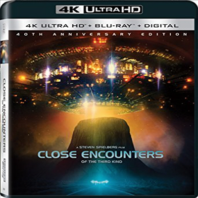 Close Encounters Of The Third Kind: 40th Anniversary Edition (미지와의 조우) (1977) (한글무자막)(4K Ultra HD + Blu-ray + Digital)