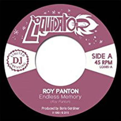 Roy Panton - Endless Memory / Tell Me (Limited Edition)(7 inch Single LP)