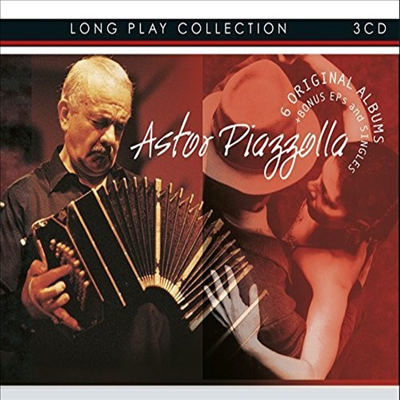 Astor Piazzolla - Long Play Collection: 6 Original Albums + Bonus-EPs & Singles (3CD)