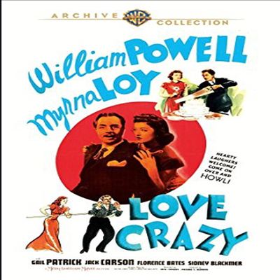 Love Crazy (1941) (러브 크레이지) (한글무자막)(DVD)(DVD-R)