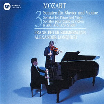 모차르트: 바이올린 소나타 29, 32, 34, 36번 (Mozart: Violin Sonatas Vol. 3 - K.305, 376, 378 &amp; 380) (UHQCD)(일본반) - Frank Peter Zimmermann