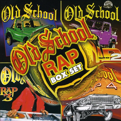 Various Artists - Old School Rap 1-4 (4CD)