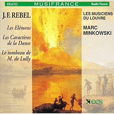 르벨: 원소, 춤의 성격, 륄리 선생의 무덤 (Rebel: Les Elemens, Caracteres De La Danse, Tombeau) (일본반)(CD) - Marc Minkowski