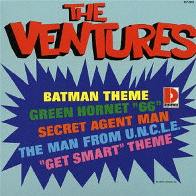 Ventures - Play The Batman Theme (Ltd. Ed)(Cardboard Sleeve (mini LP)(Mono & Stereo Version)(SHM-CD)(일본반)