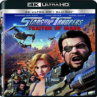 Starship Troopers: Traitors Of Mars (스타쉽 트루퍼스: 트레이터 오브 마스) (2017) (한글자막)(4K Ultra HD + Blu-ray)