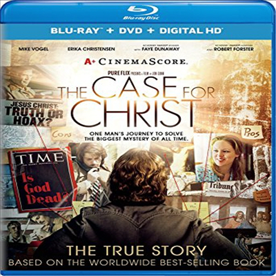 The Case For Christ (예수는 역사다) (2017) (한글무자막)(Blu-ray + DVD + Digital HD)