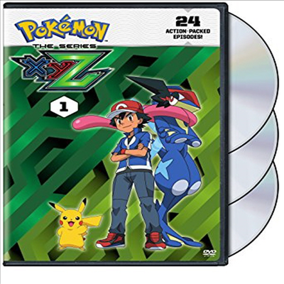 Pokemon The Series: Xyz Set 1 (포켓몬)(지역코드1)(한글무자막)(DVD)