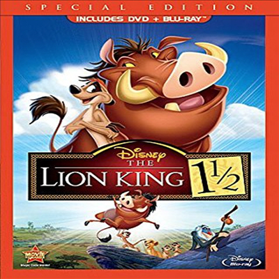 Lion King 1 1/2 (라이온 킹 1과 1/2)(한글무자막)(Blu-ray+DVD)