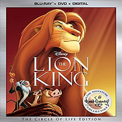 Lion King: Walt Disney Signature Collection (라이온 킹)(한글무자막)(Blu-ray+DVD)