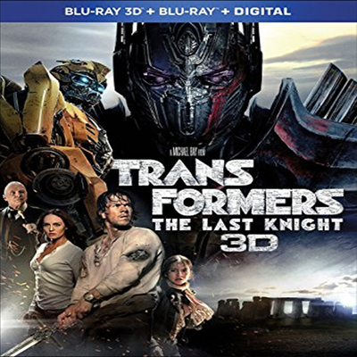 Transformers: The Last Knight 3D (트랜스포머: 최후의 기사) (2017) (한글무자막)(Blu-ray 3D + Blu-ray + Digital)