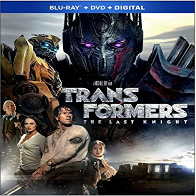 Transformers: The Last Knight (트랜스포머: 최후의 기사) (2017) (한글무자막)(Blu-ray + DVD + Digital)