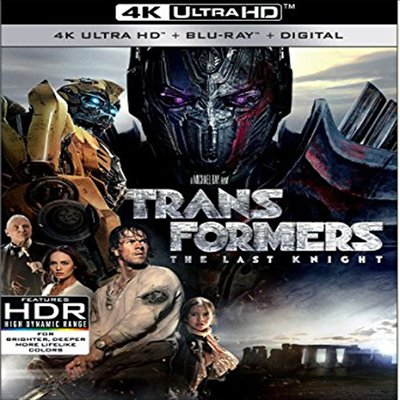 Transformers: The Last Knight (트랜스포머: 최후의 기사) (2017) (한글무자막)(4K Ultra HD + Blu-ray + Digital)