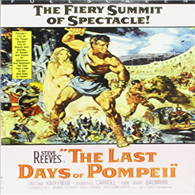The Last Days Of Pompeii (폼페이 최후의 날) (1959)(지역코드1)(한글무자막)(DVD)