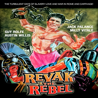 Revak The Rebel (레벡 더 레블) (1960)(지역코드1)(한글무자막)(DVD)